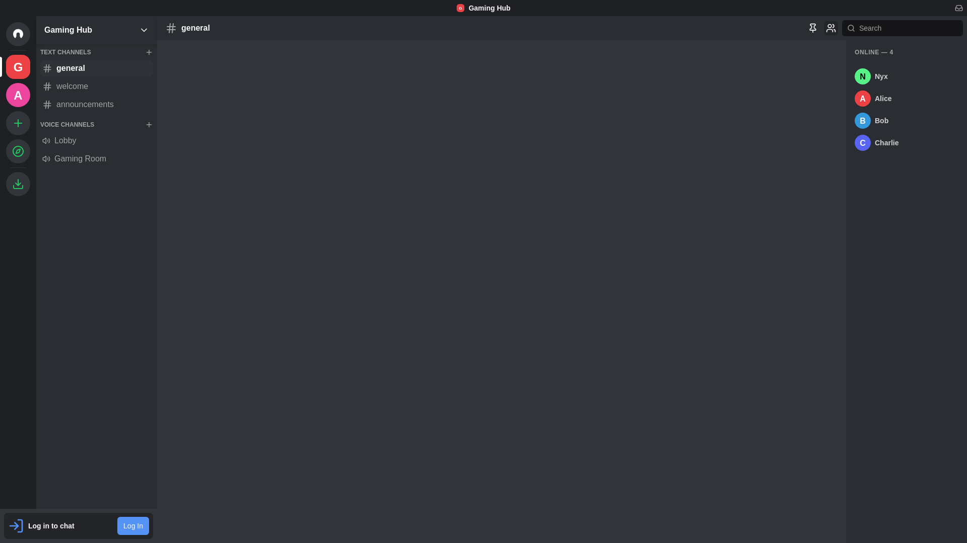 website screenshot of https://hollowchat.pages.dev/