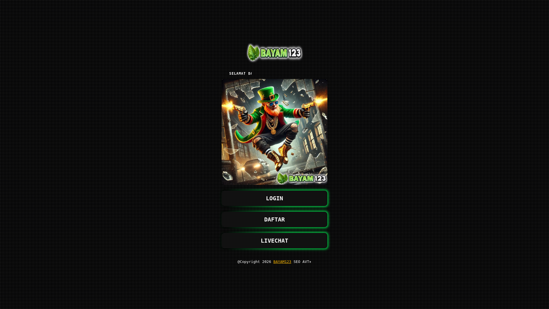 website screenshot of https://bayam123spin.pages.dev/