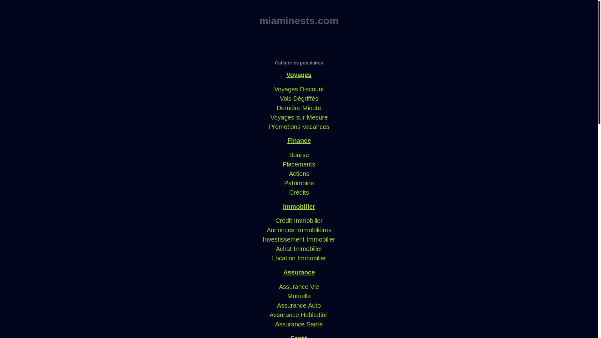website screenshot of https://miaminests.com/