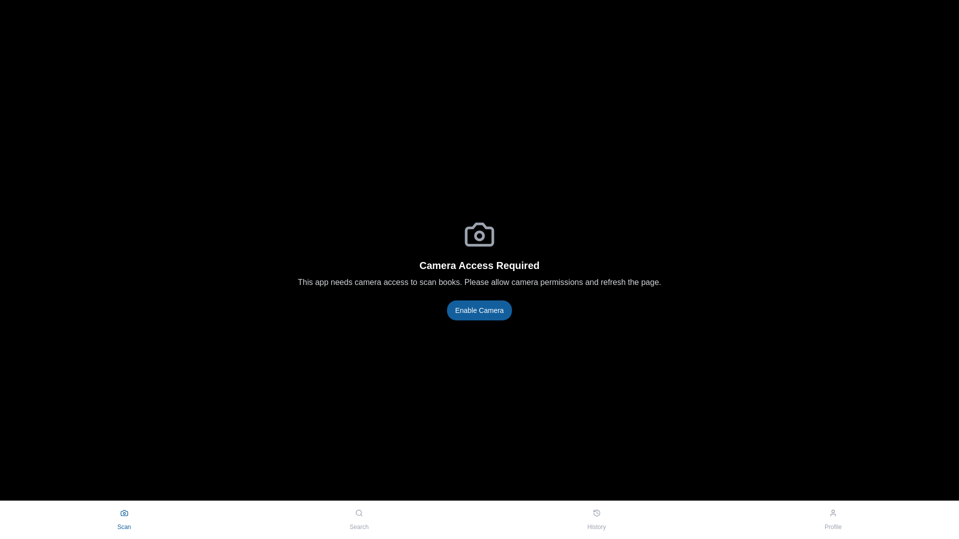 website screenshot of https://bookscanfind.com/