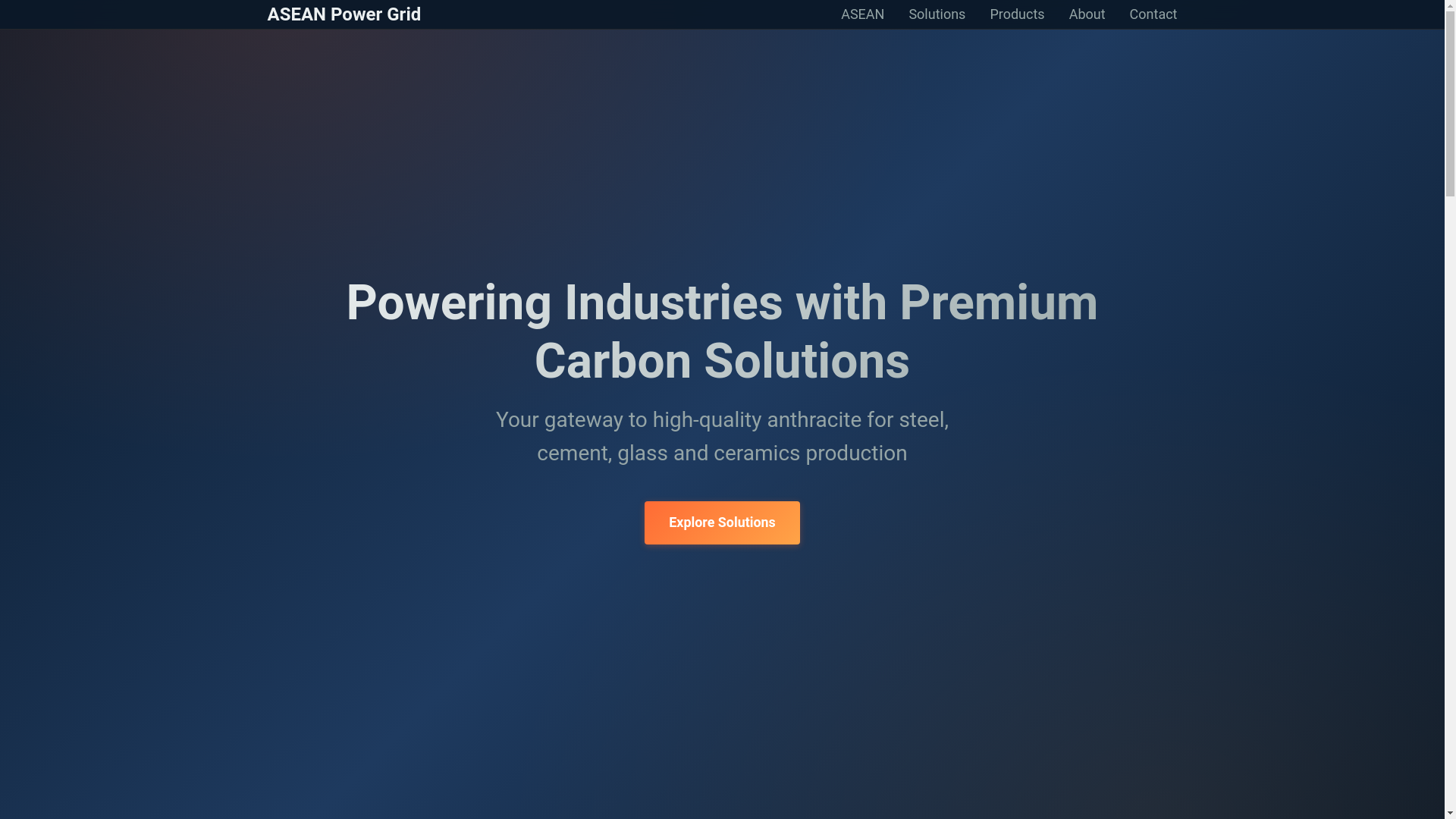 website screenshot of https://asean-power-grid.pages.dev/