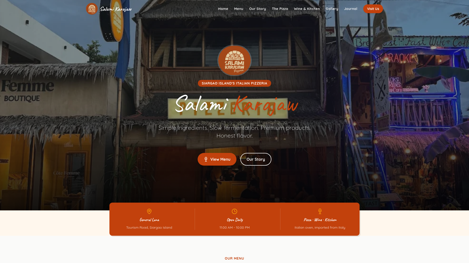 website screenshot of https://salami-karajaw.pages.dev/