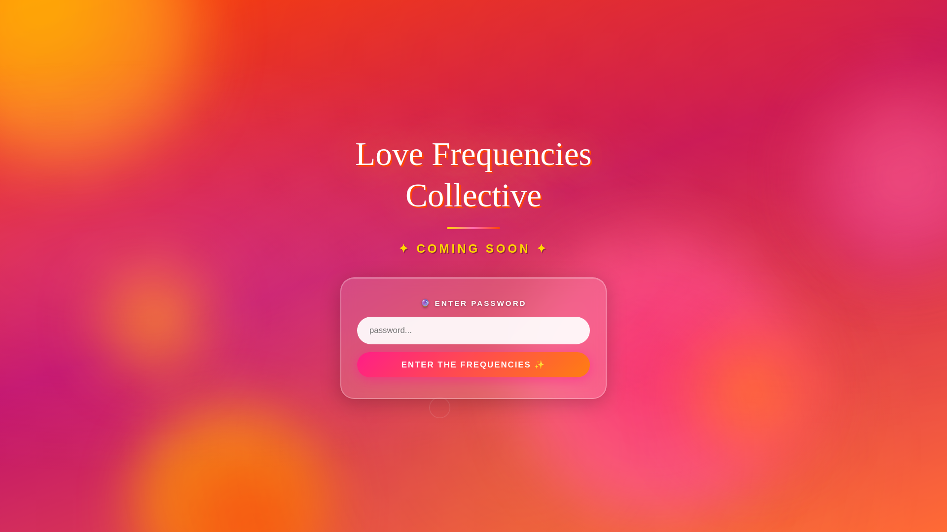 website screenshot of https://love-frequencies.pages.dev/