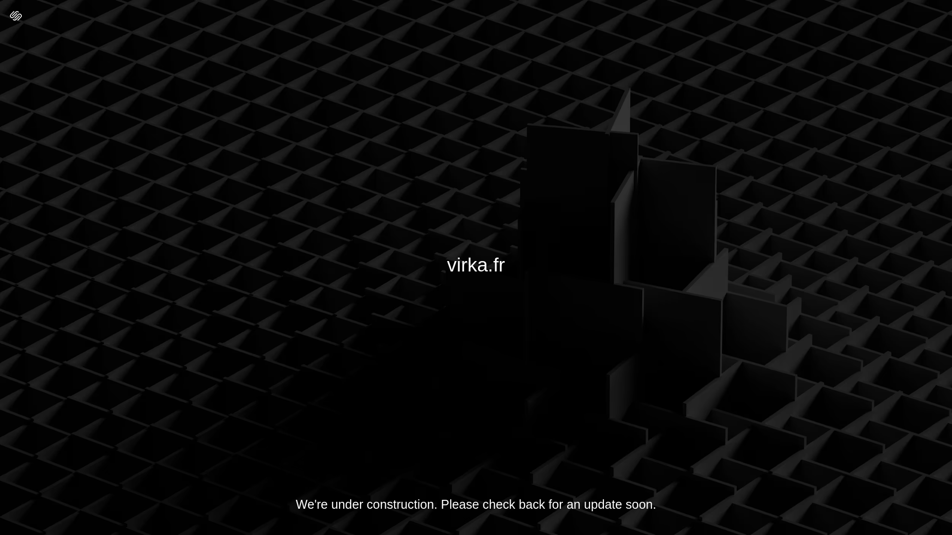 website screenshot of https://virka.fr/