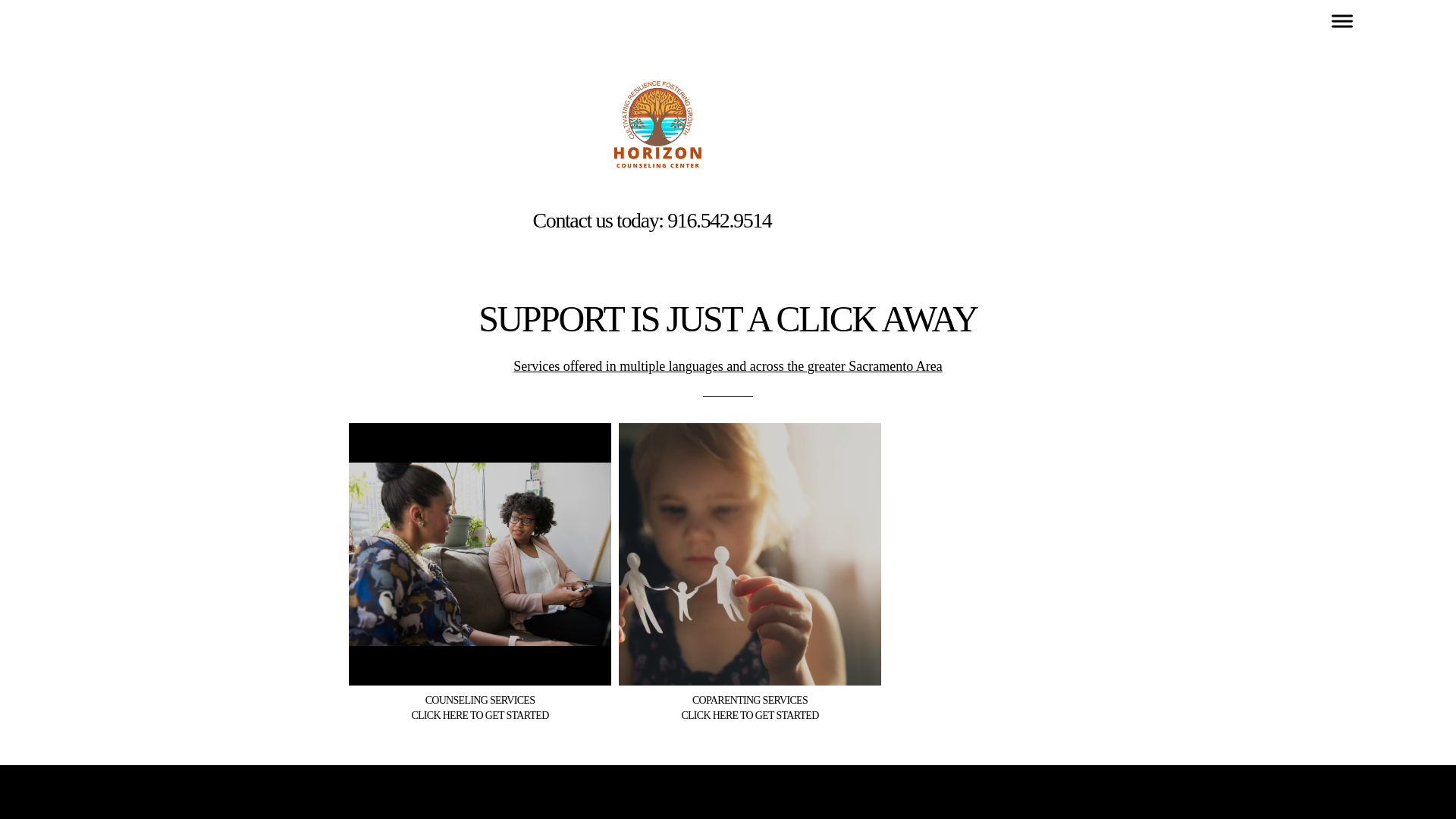 website screenshot of https://horizoncounseling-org.pages.dev/