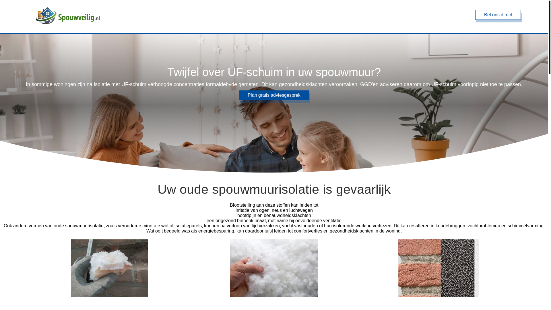 website screenshot of https://ufprobleem.nl/