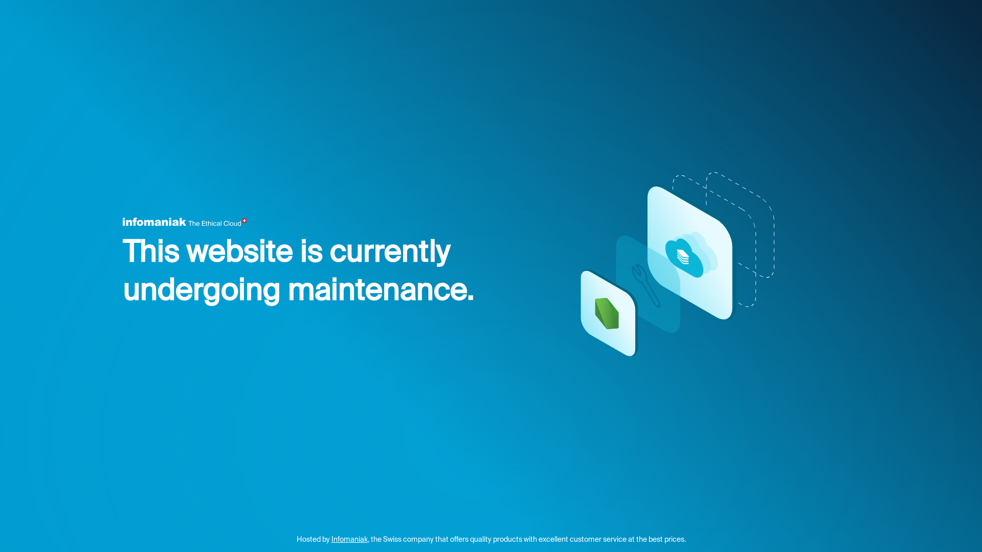 website screenshot of https://maquettelooha.ch/