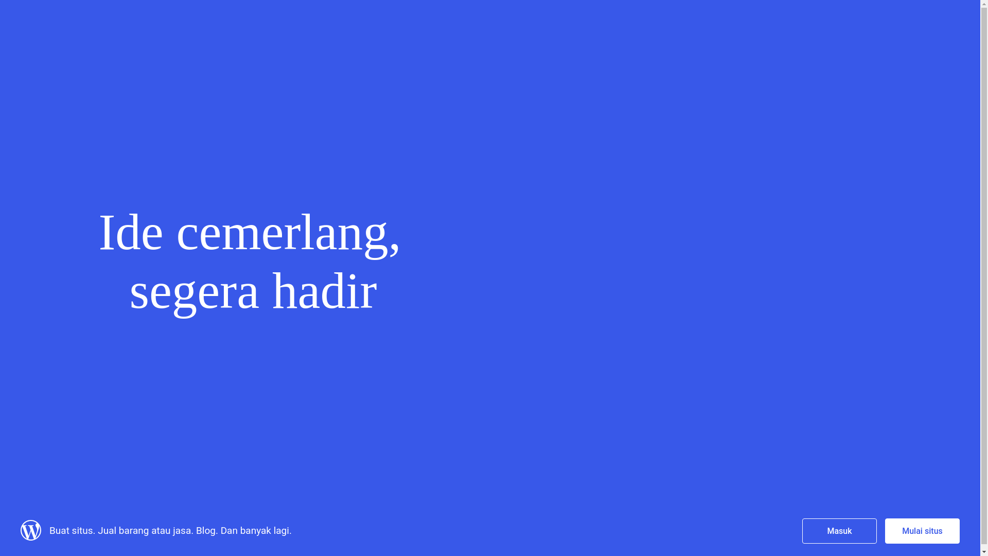 website screenshot of https://kawalbisnislokal.org/