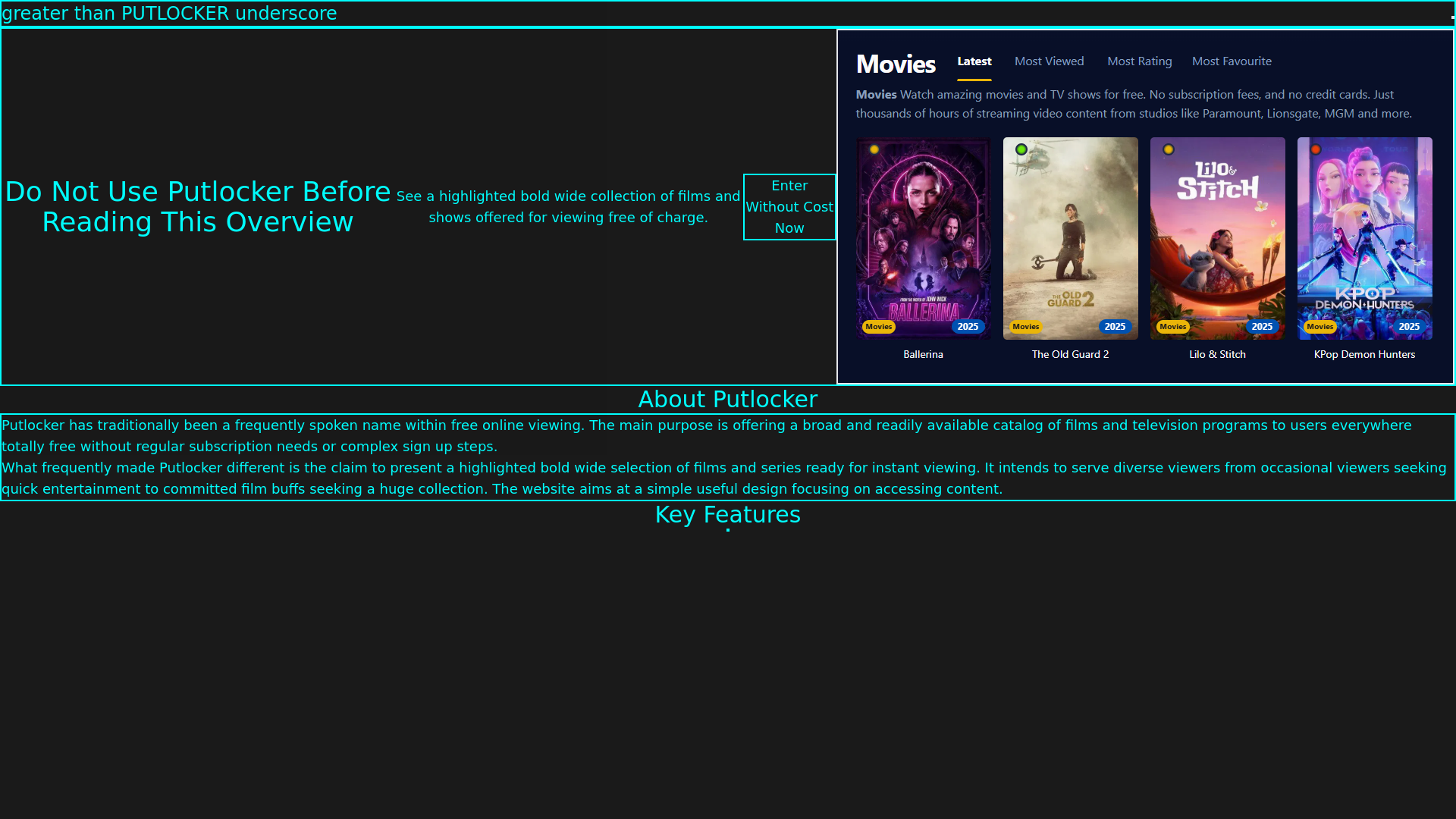 website screenshot of https://putlocker-gzo0.pages.dev/