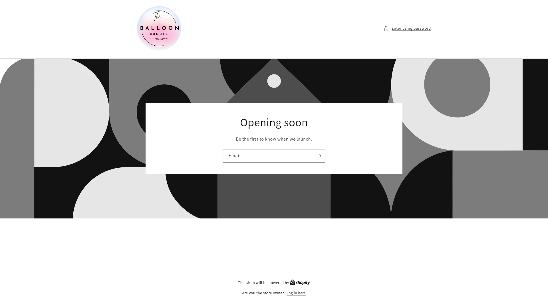 website screenshot of https://theballoonbundle.com/