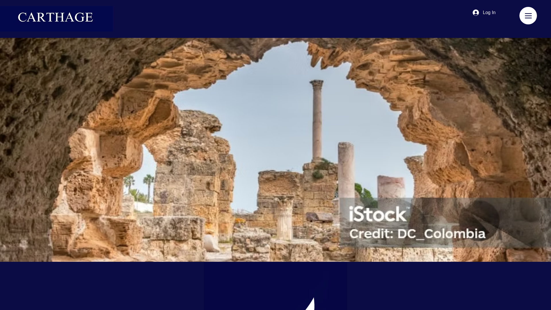 website screenshot of https://carthageequities.com