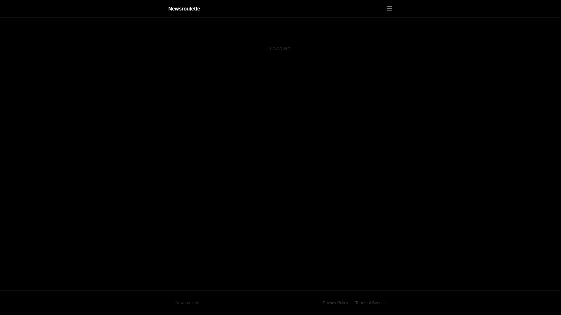 website screenshot of https://newsroulette.ai