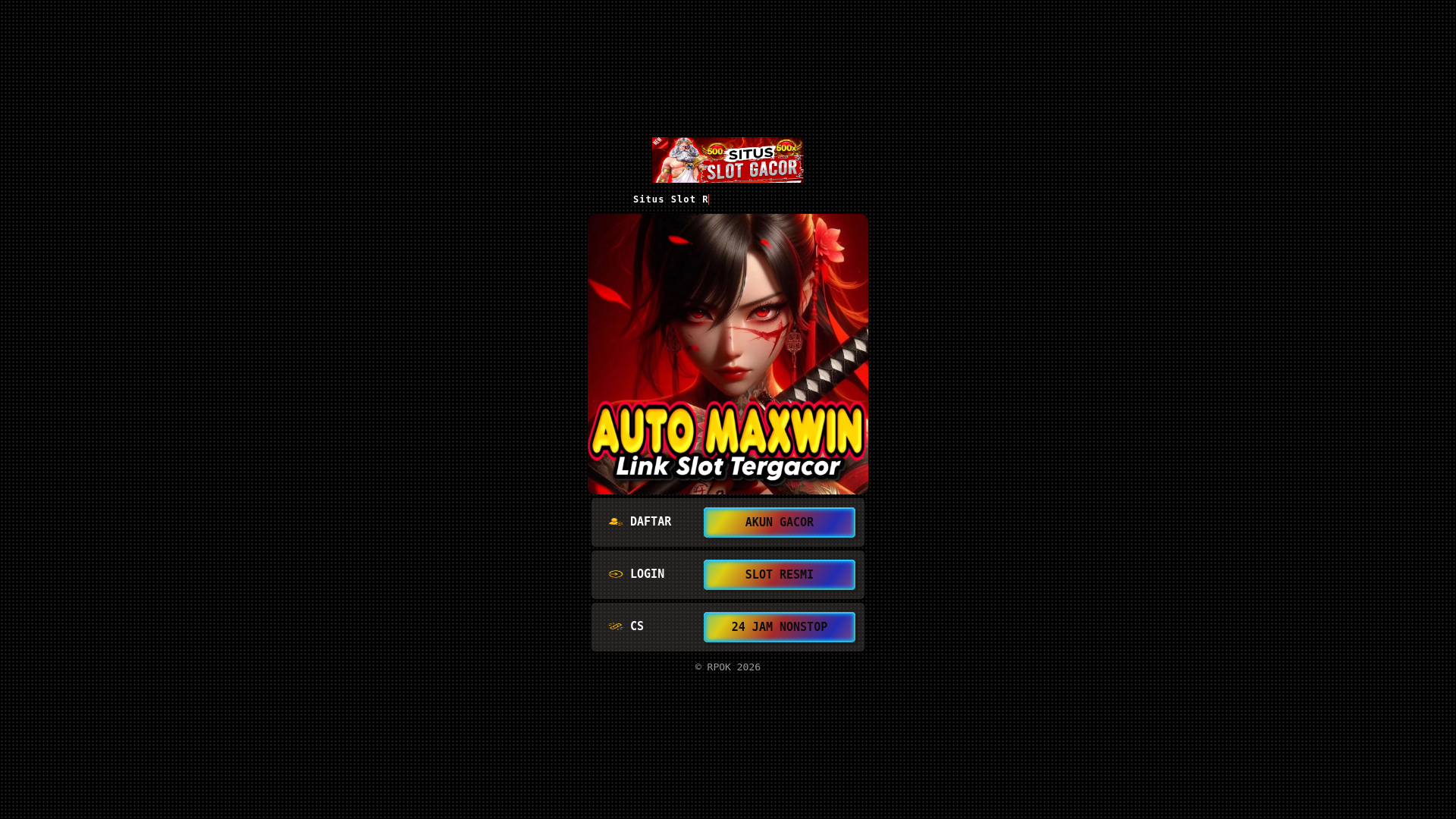 website screenshot of https://linkdaftarrpok-ddq.pages.dev/