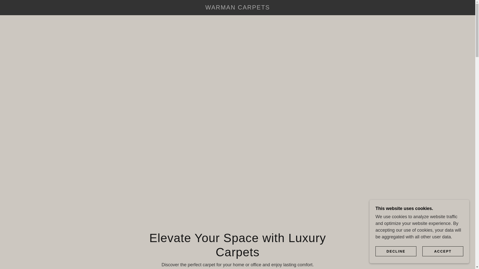 website screenshot of https://warmancarpetsandflooring.co.uk/