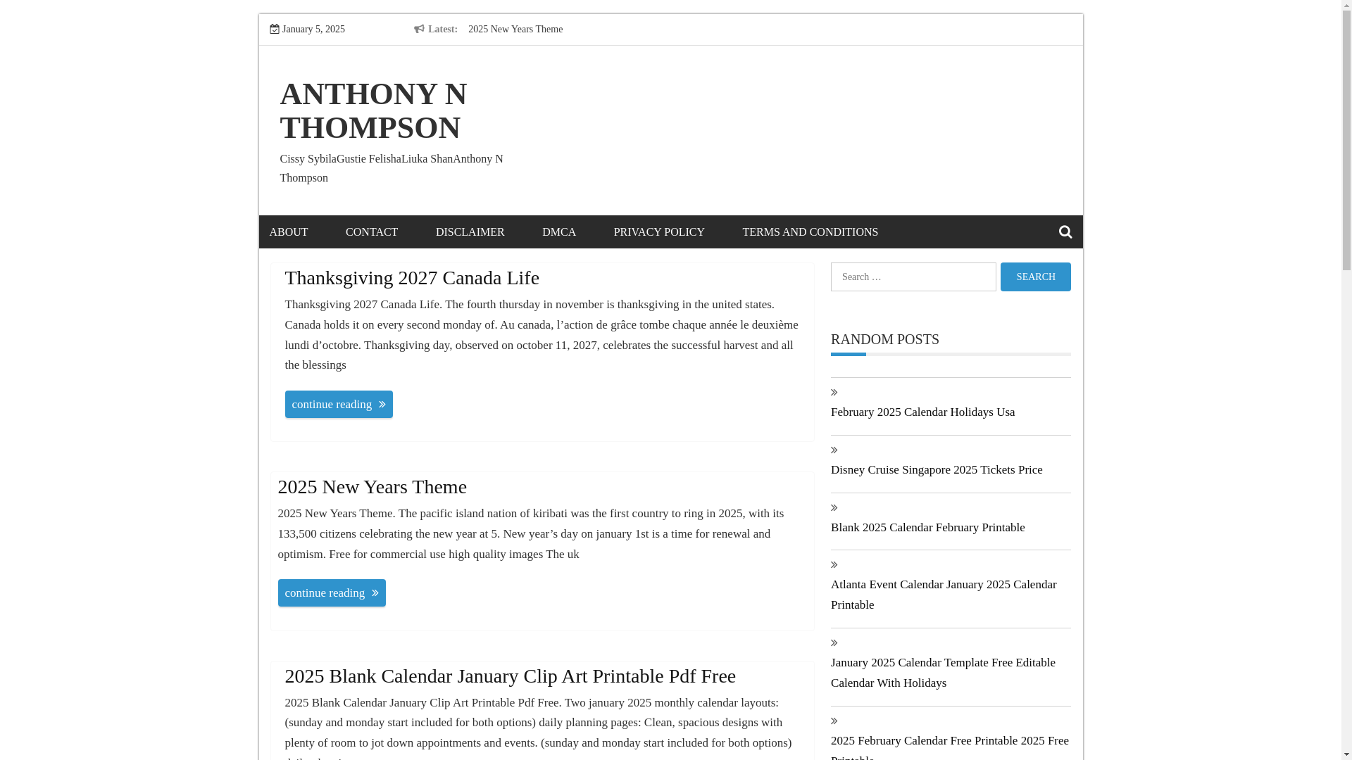 website screenshot of https://anthonynthompsona.pages.dev/