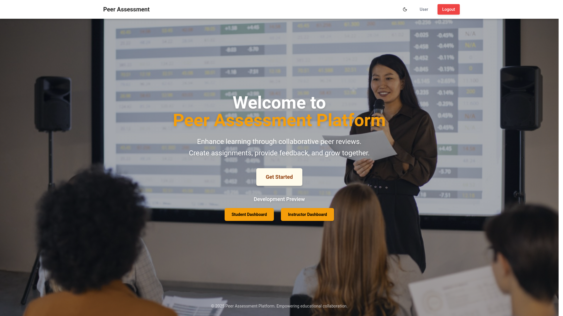 website screenshot of https://fyp-frontend-internal.pages.dev/