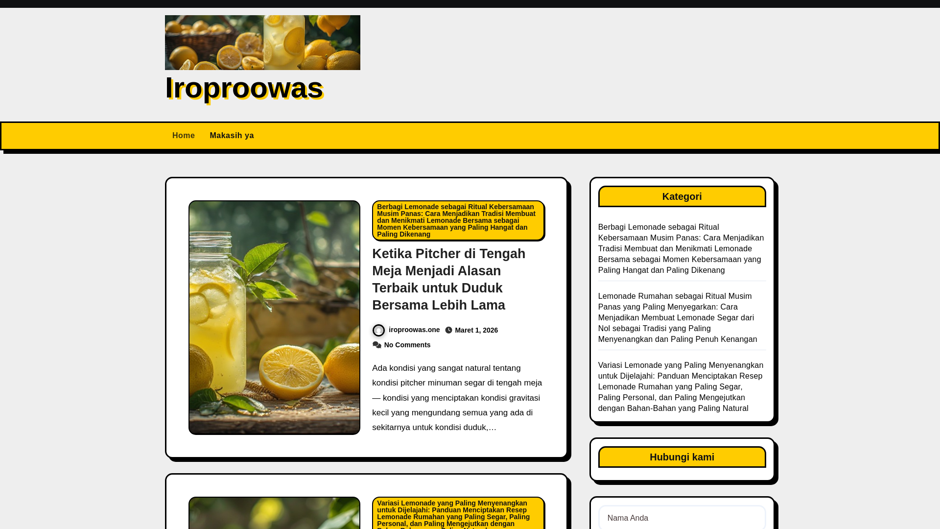 website screenshot of https://iroproowas.one/