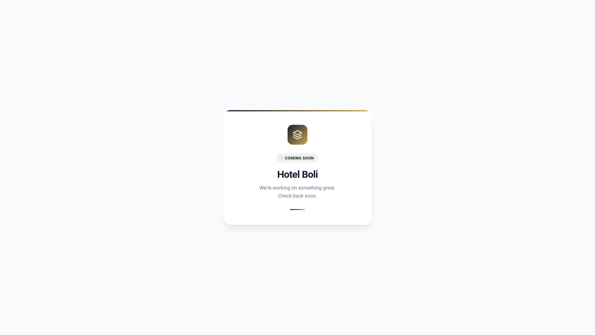 website screenshot of https://hotelboli.is/