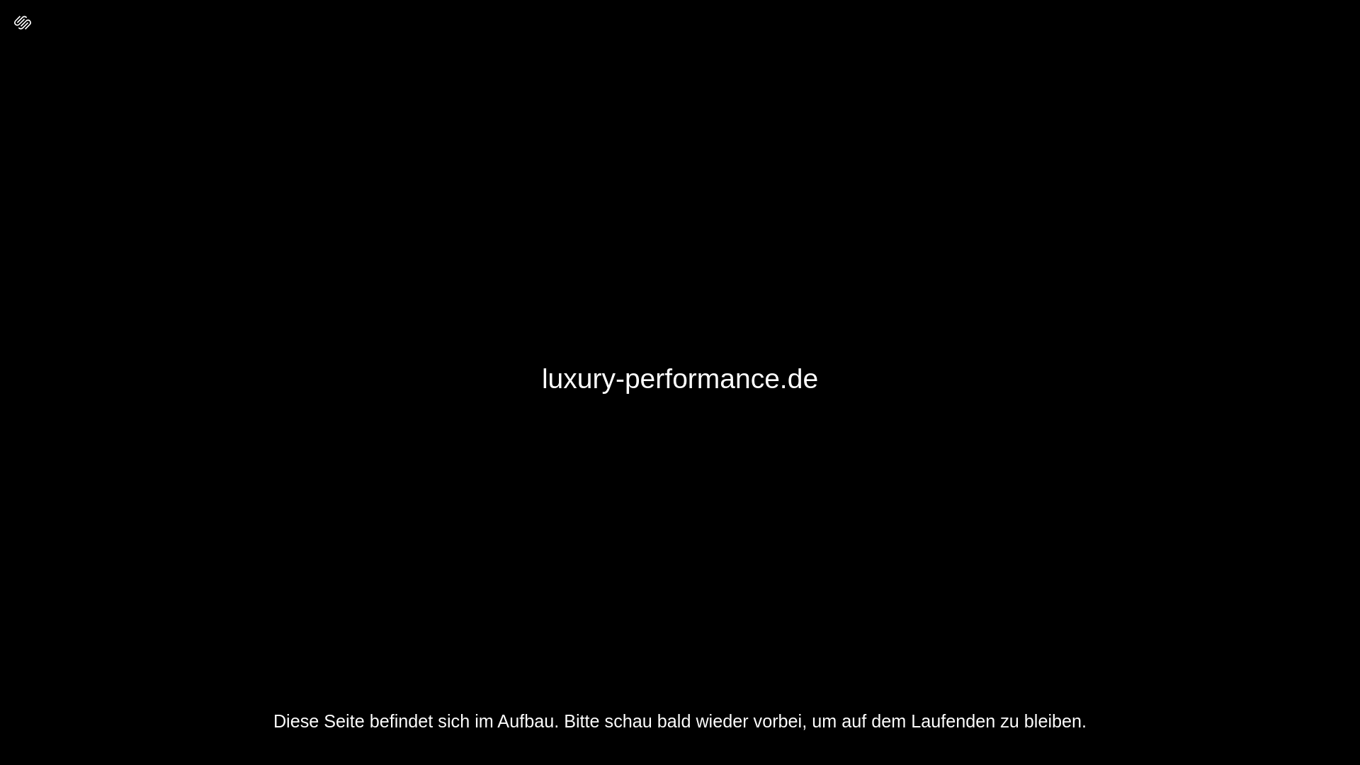 website screenshot of https://luxury-performance.de/