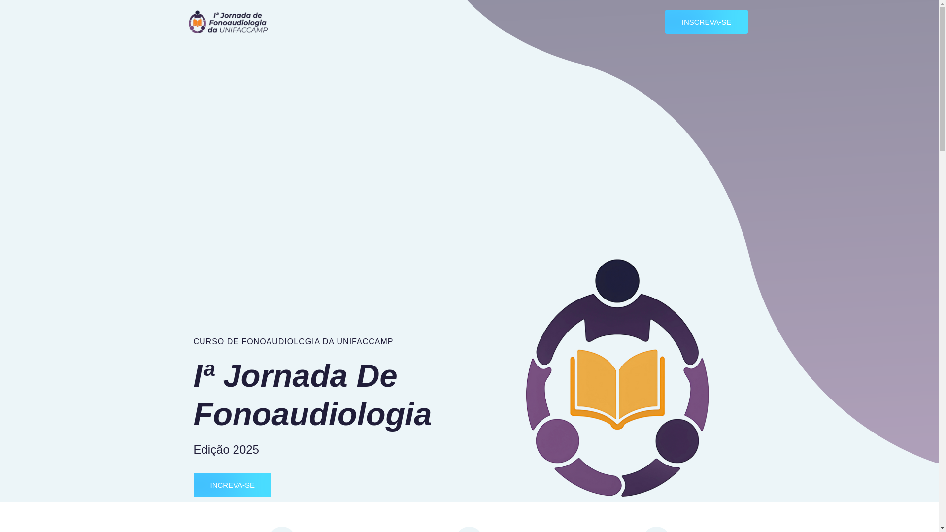 website screenshot of https://jornadadefonoaudiologia.com.br/