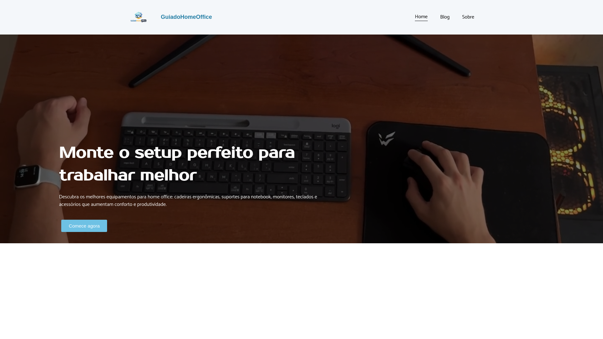 website screenshot of https://guiadohomeoffice.net/