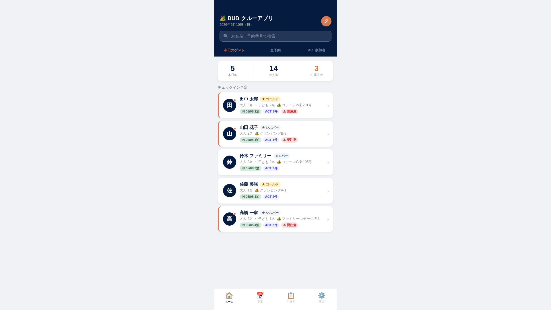 website screenshot of https://bub-crew-demo.pages.dev/