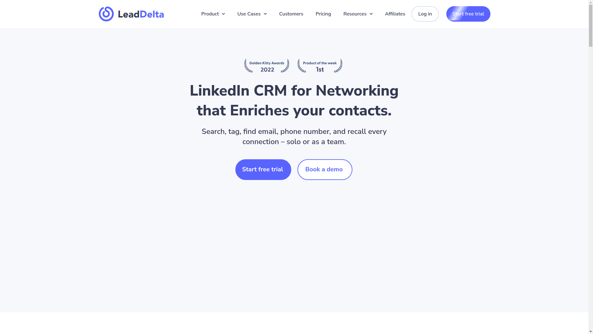 website screenshot of https://leaddeltainfo.com/