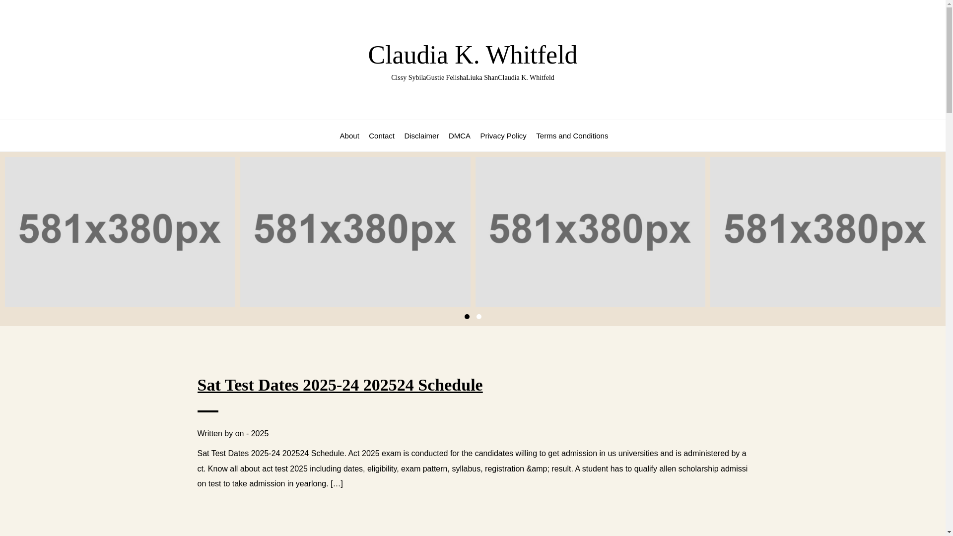 website screenshot of https://claudiakwhitfeld.pages.dev/