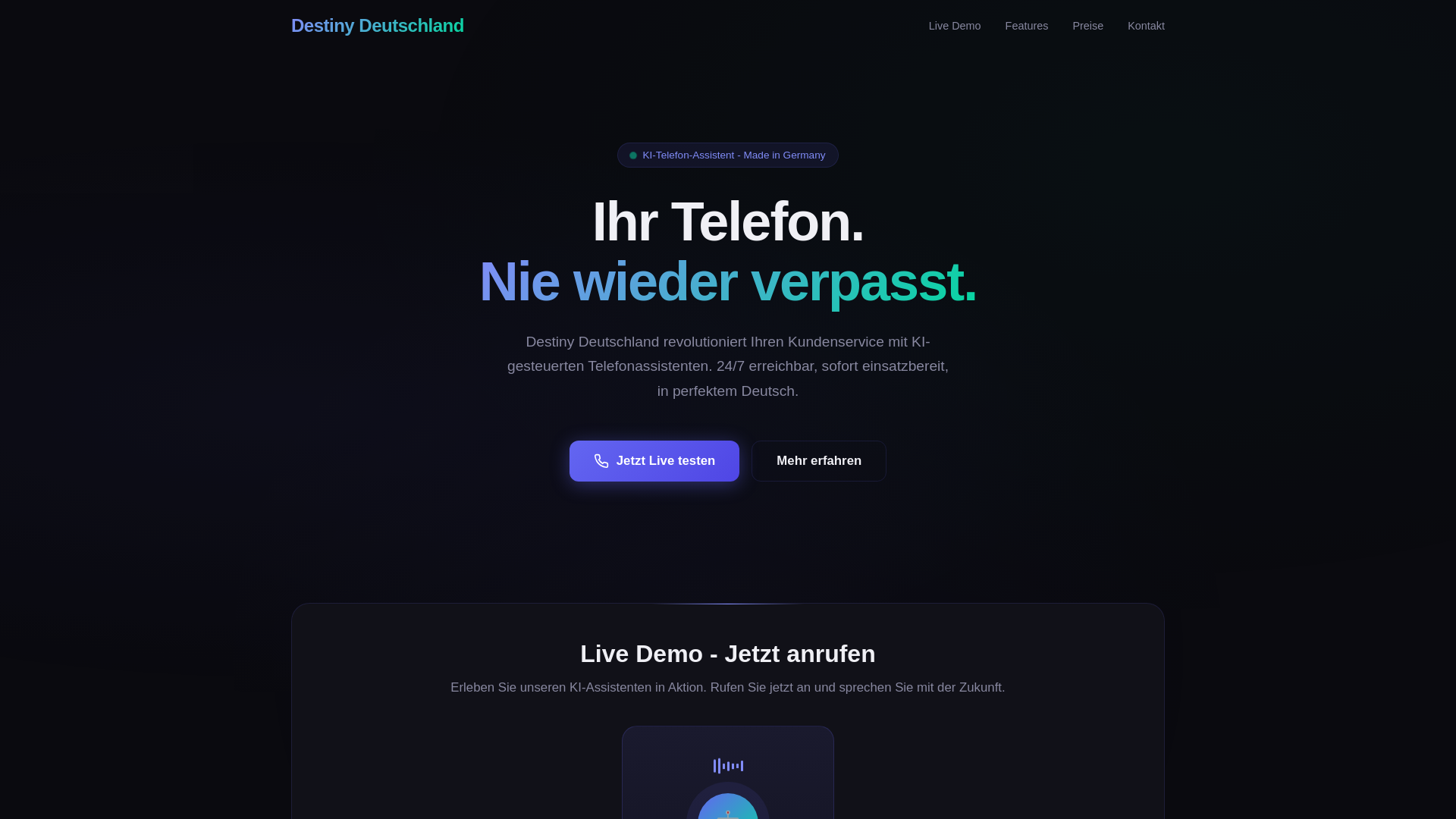 website screenshot of https://destiny-deutschland.pages.dev/