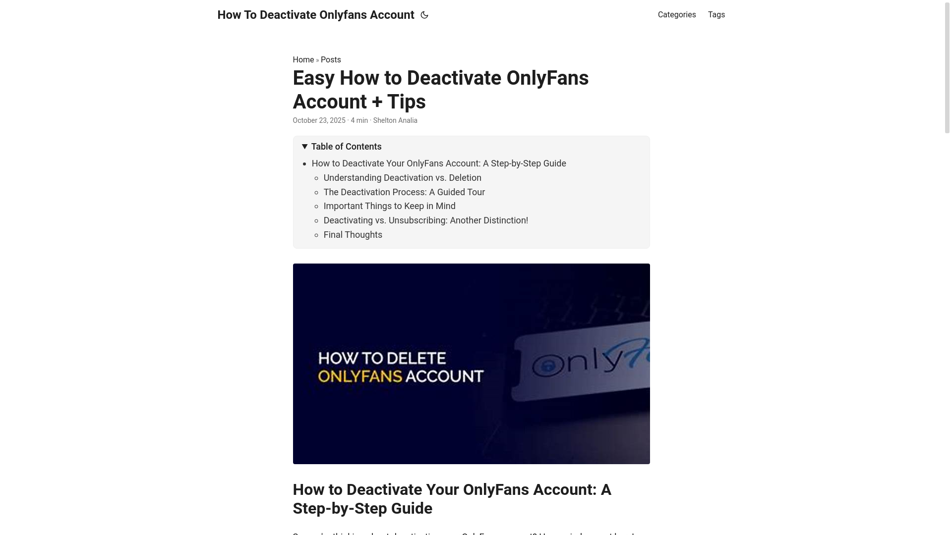 website screenshot of https://how-to-deactivate-onlyfans-account.pages.dev/