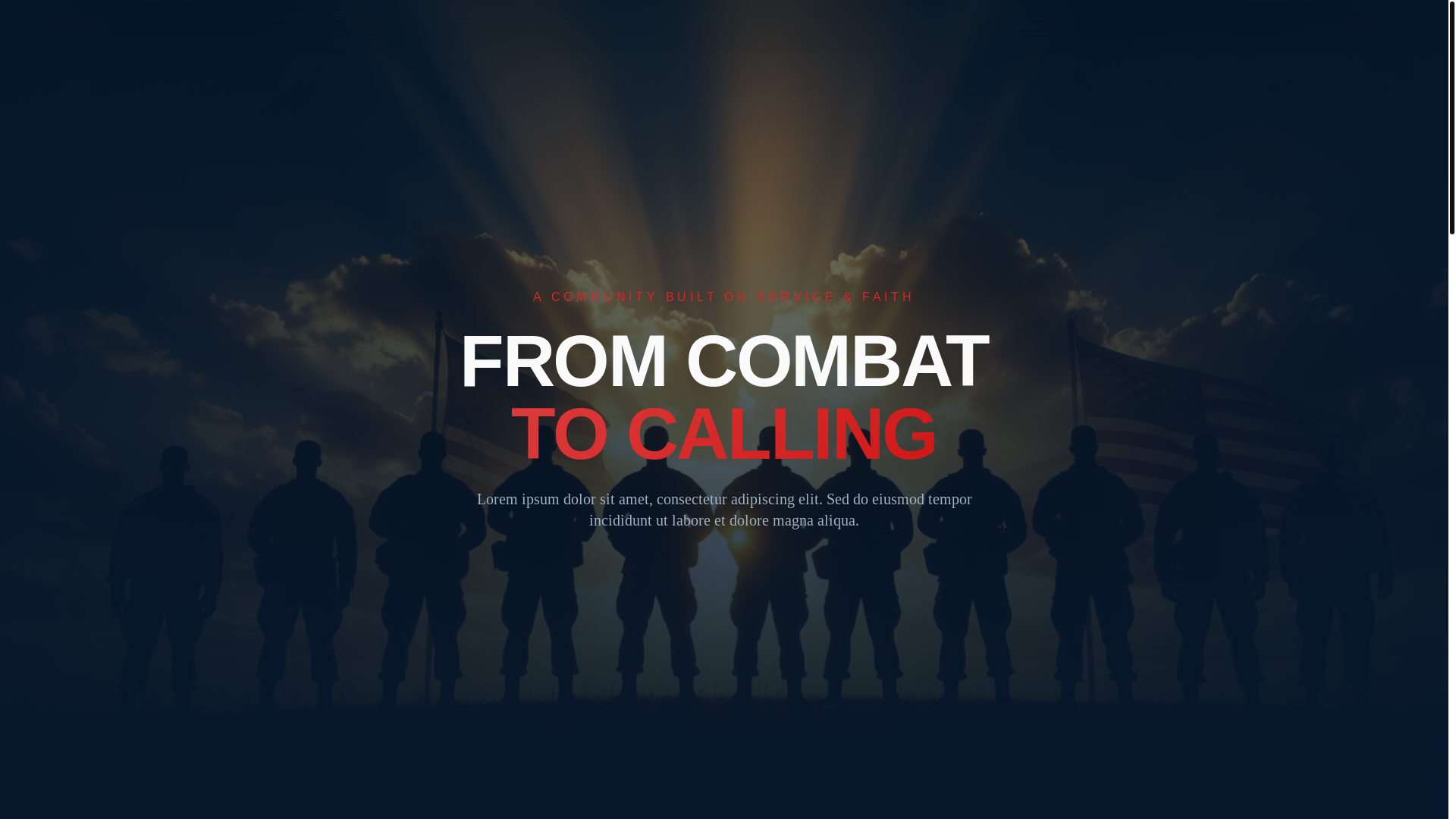 website screenshot of https://faithvets-welcome.pages.dev/