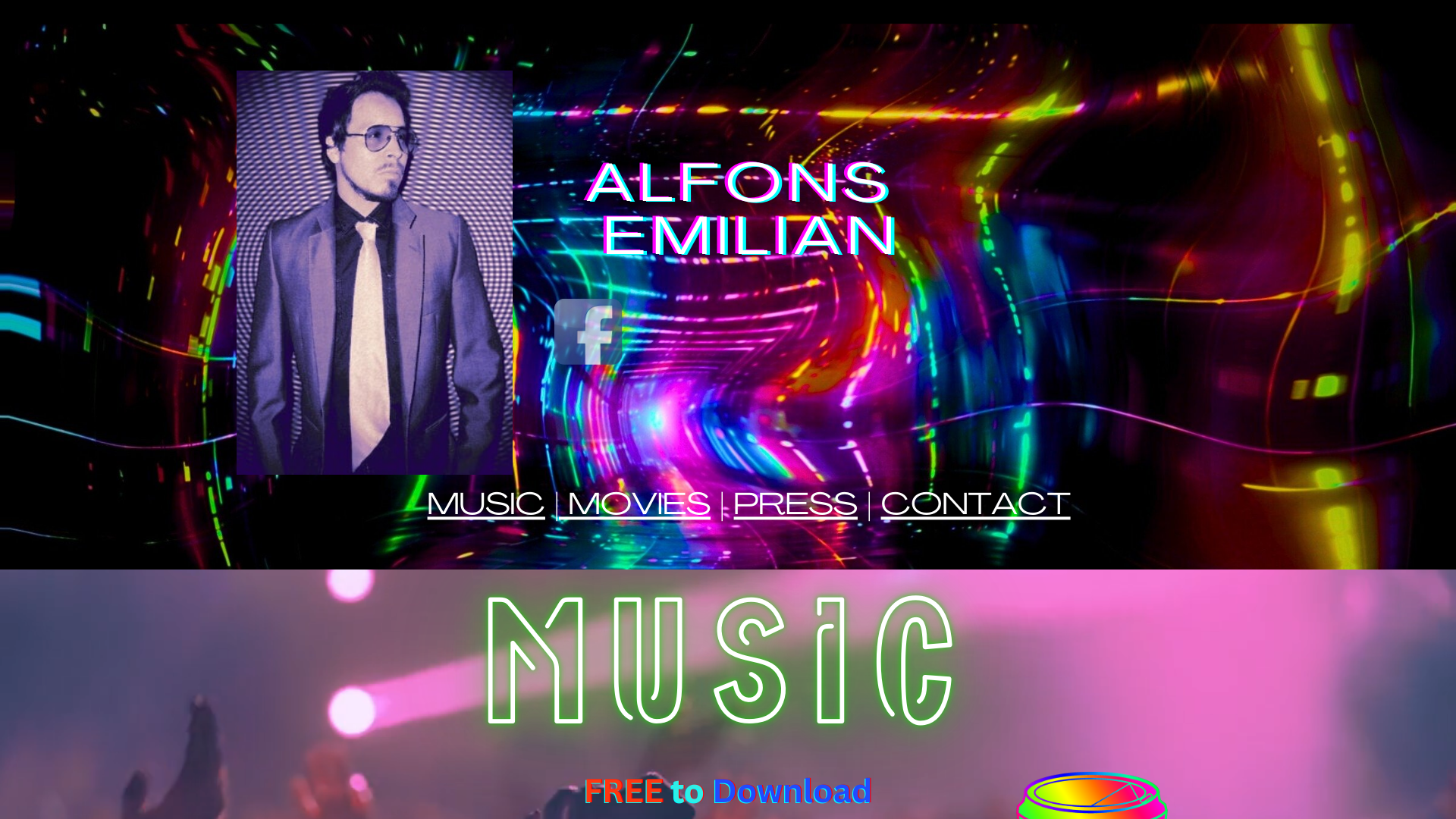 website screenshot of https://alfonsemilian.com/