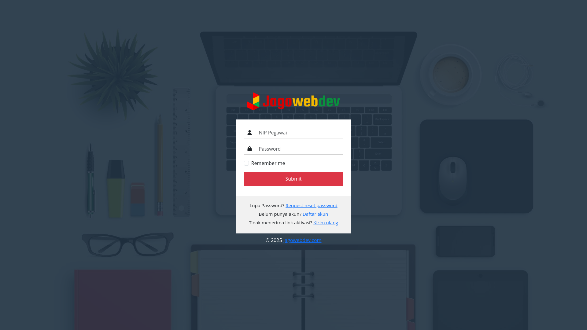 website screenshot of https://pertiwipamulang.web.id/