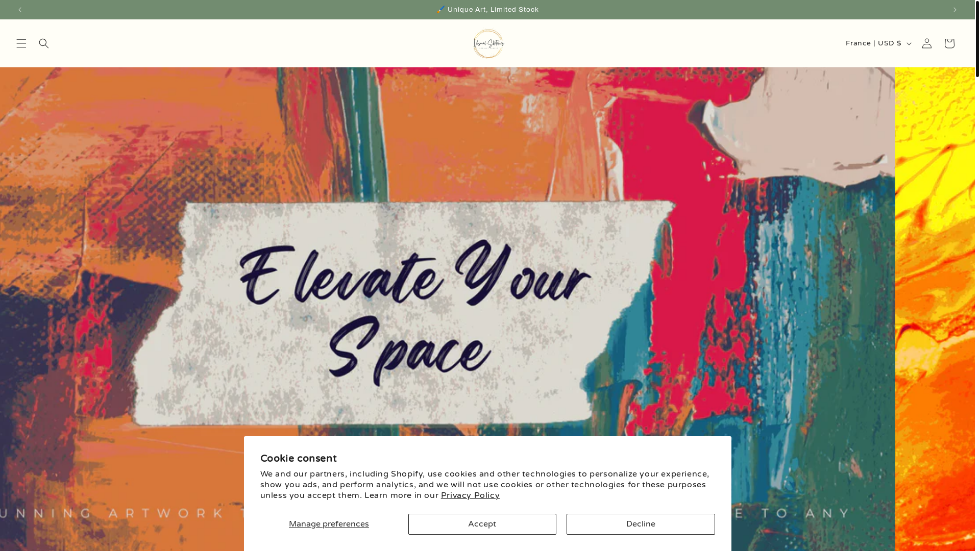 website screenshot of https://rpsketches.com/