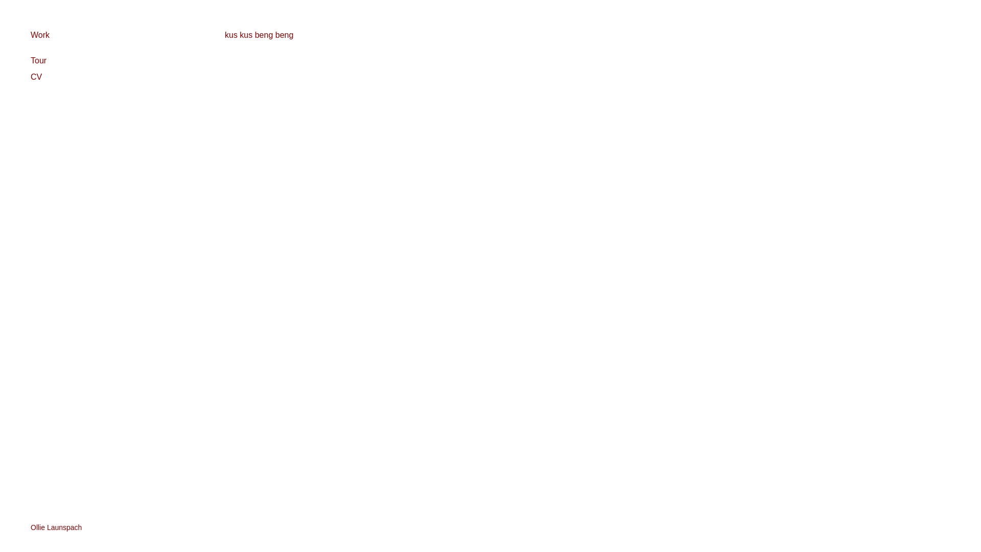 website screenshot of https://ollielaunspach.nl/