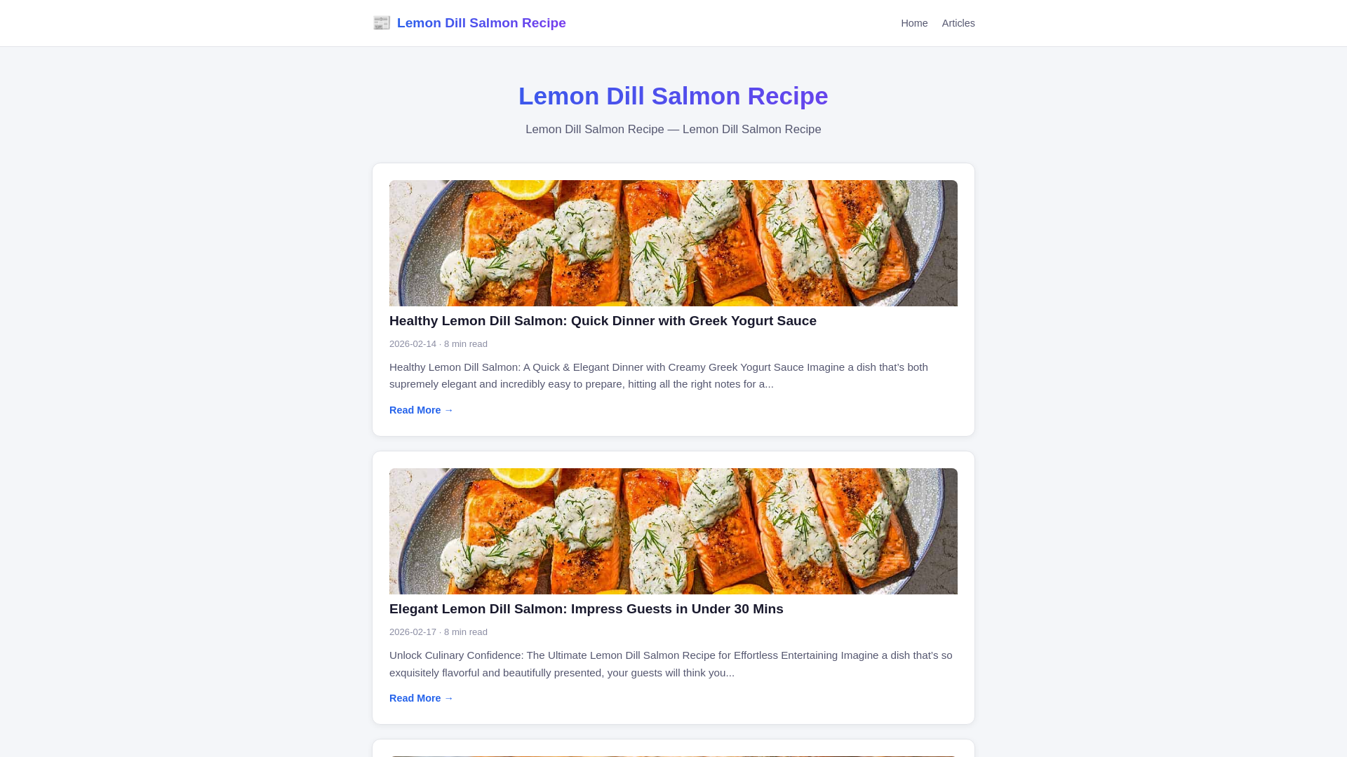 website screenshot of https://lemon-dill-salmon-recipe.pages.dev/