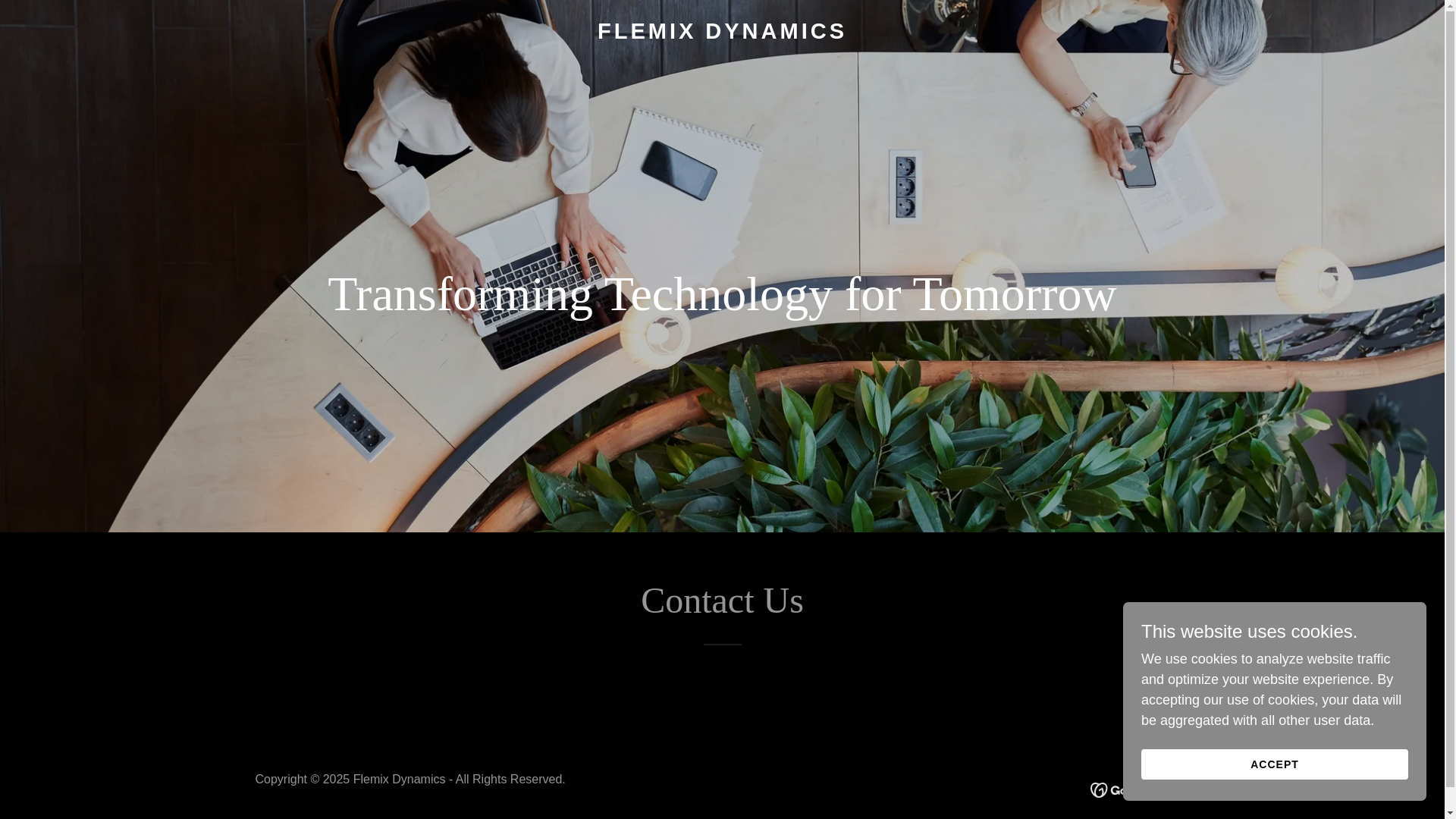 website screenshot of https://flemixdynamics.com/