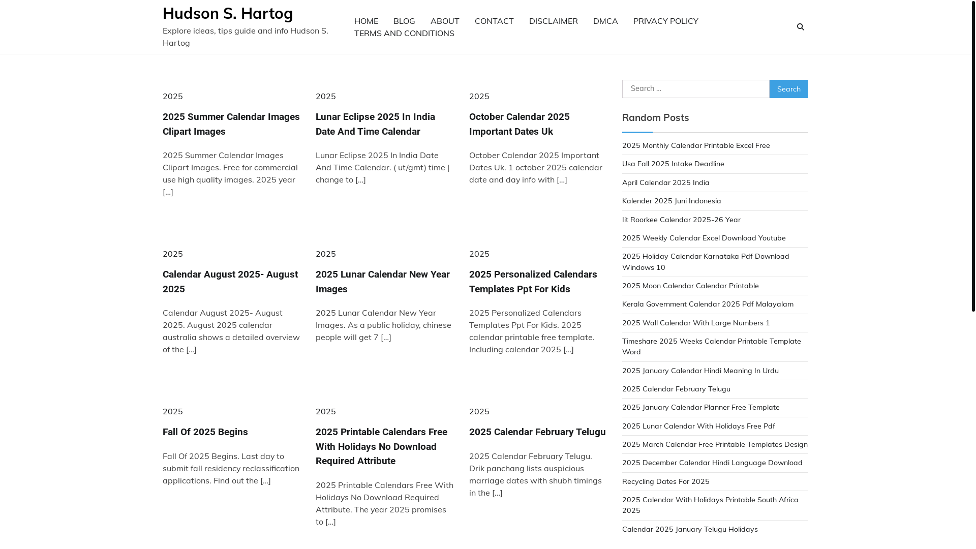 website screenshot of https://hudsonshartog.pages.dev/