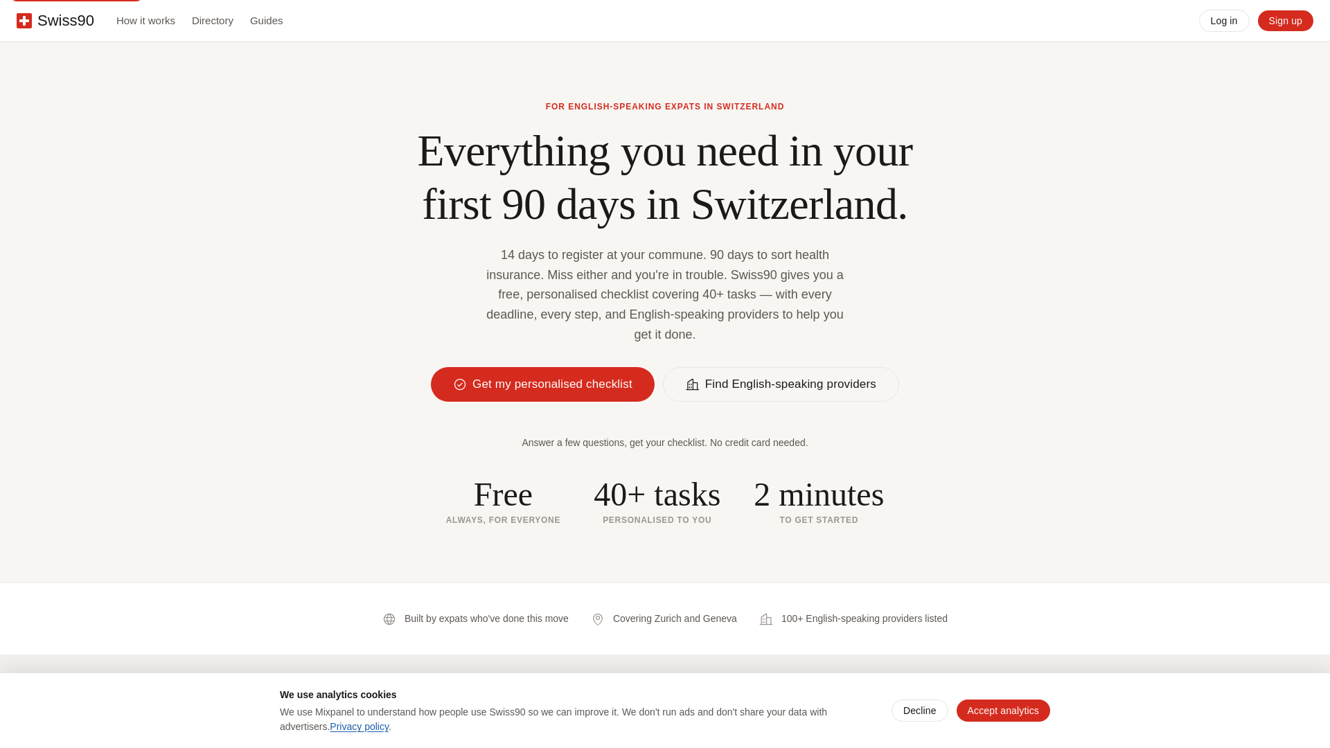 website screenshot of https://swiss90-8nmbo.sevalla.app