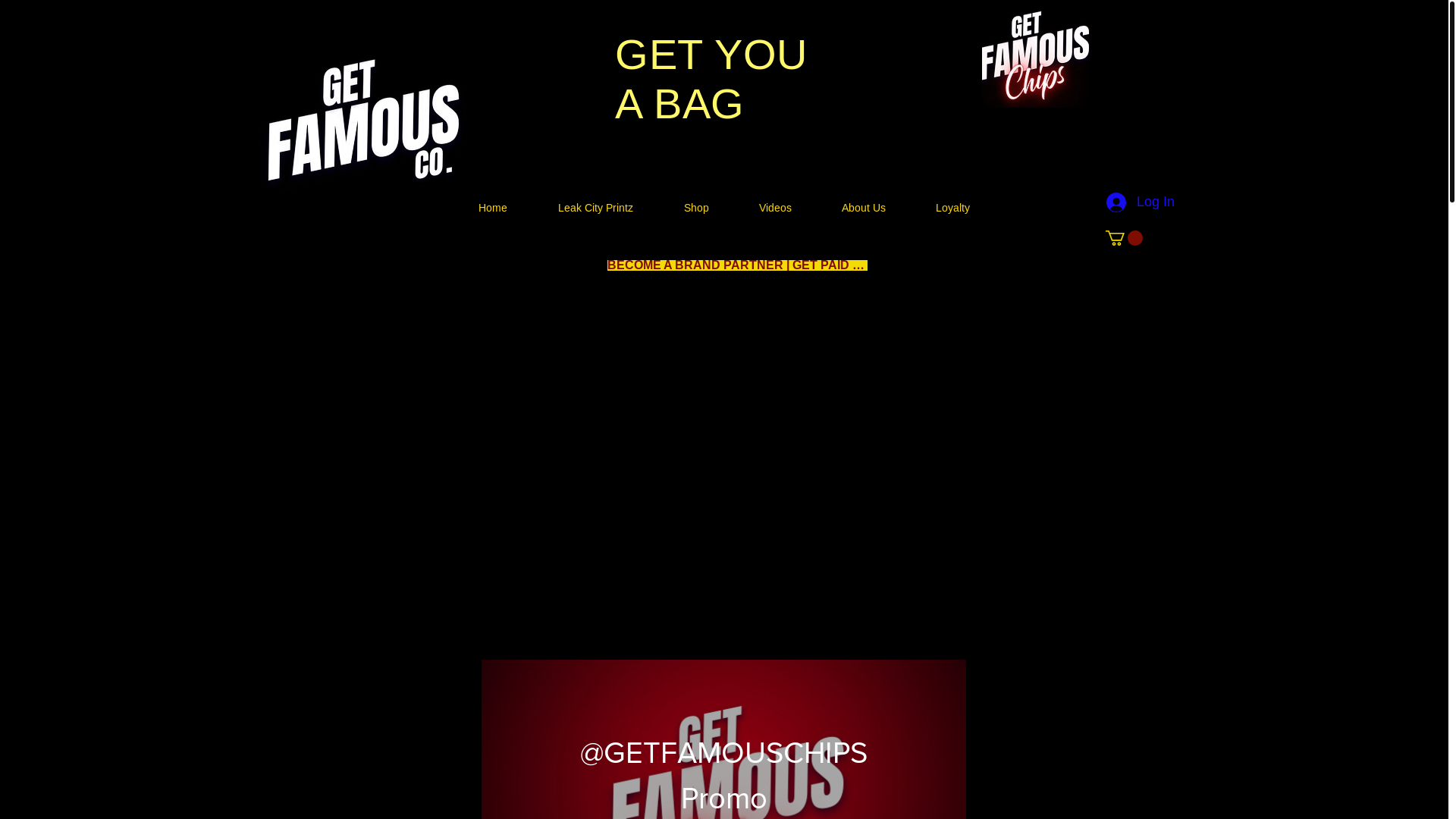 website screenshot of https://getsfamousawards.com/