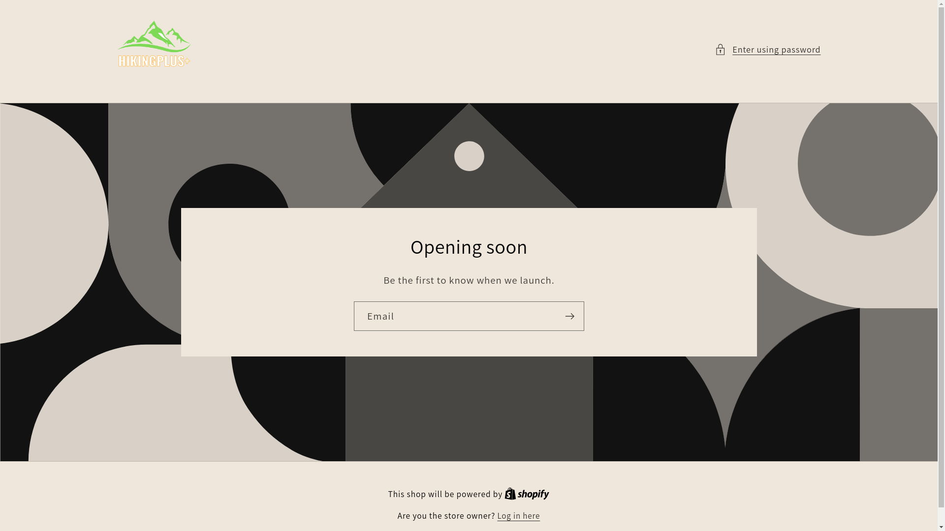 website screenshot of https://hikingplus.shop/