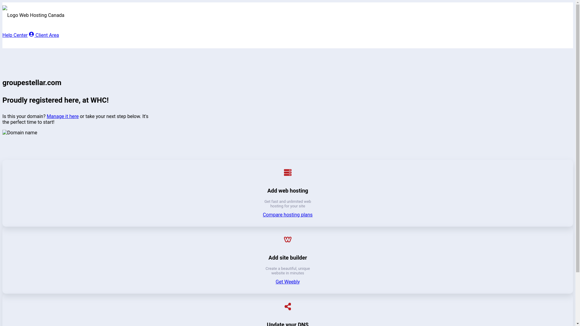 website screenshot of https://groupestellar.com/