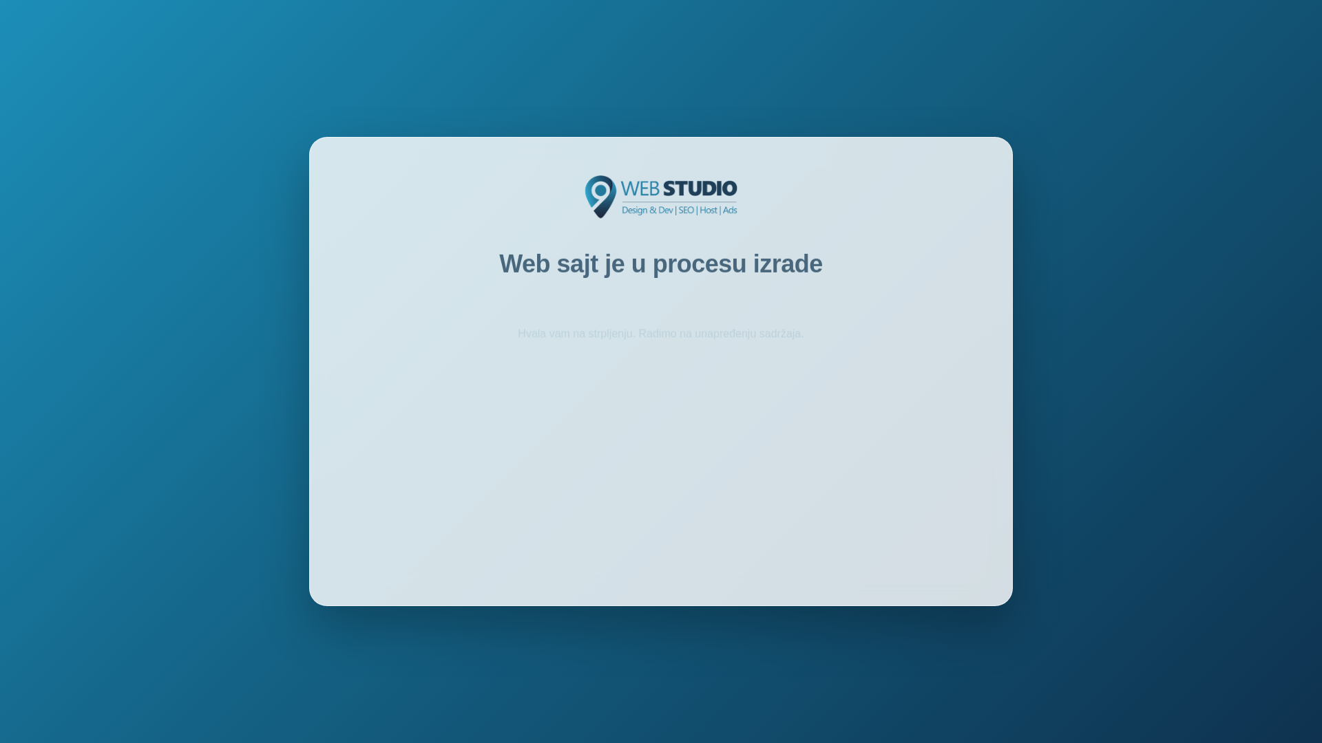 website screenshot of https://pametnagradnja.rs