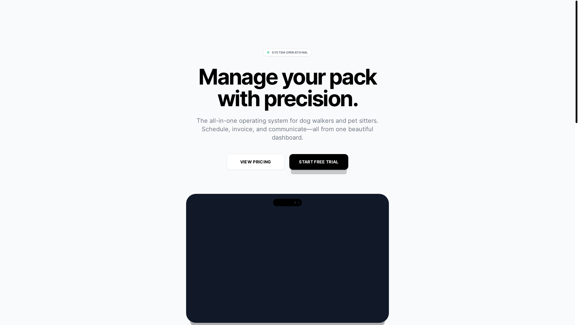 website screenshot of https://pet-software.pages.dev/