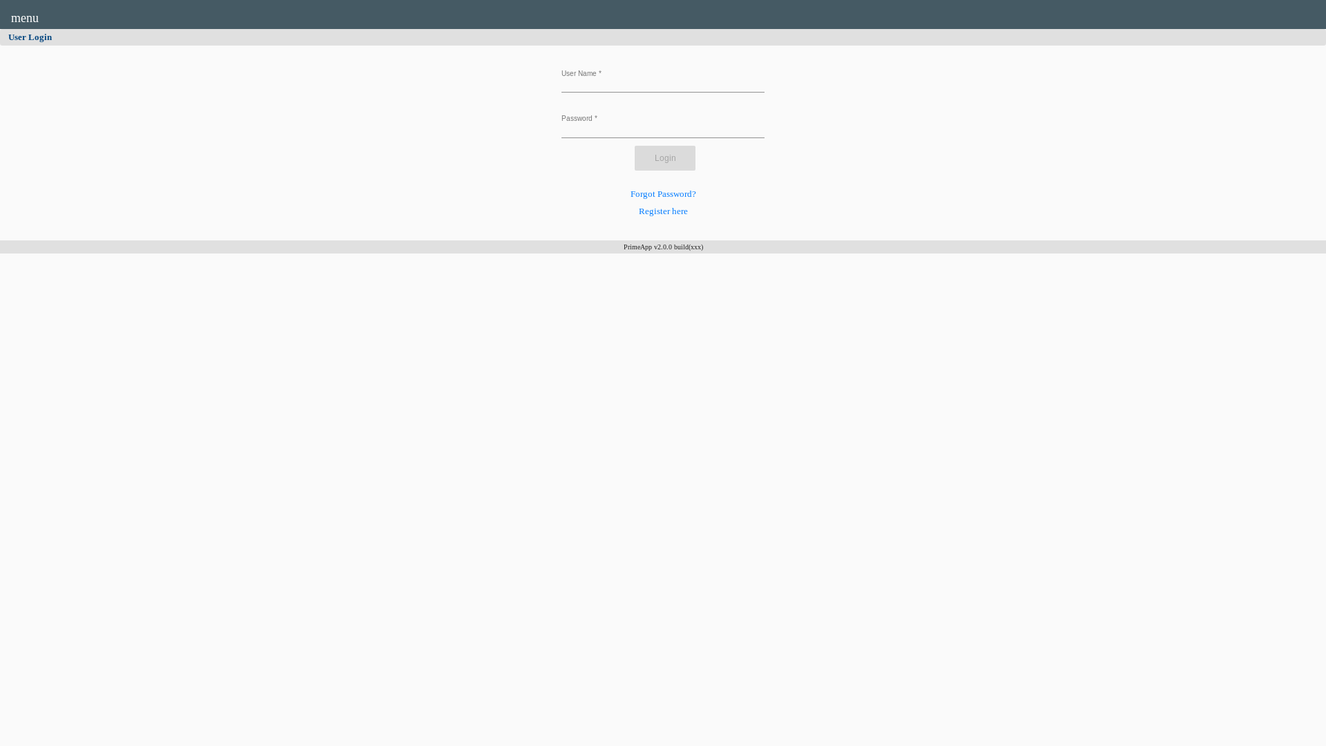 website screenshot of https://app.prime-mso.com/