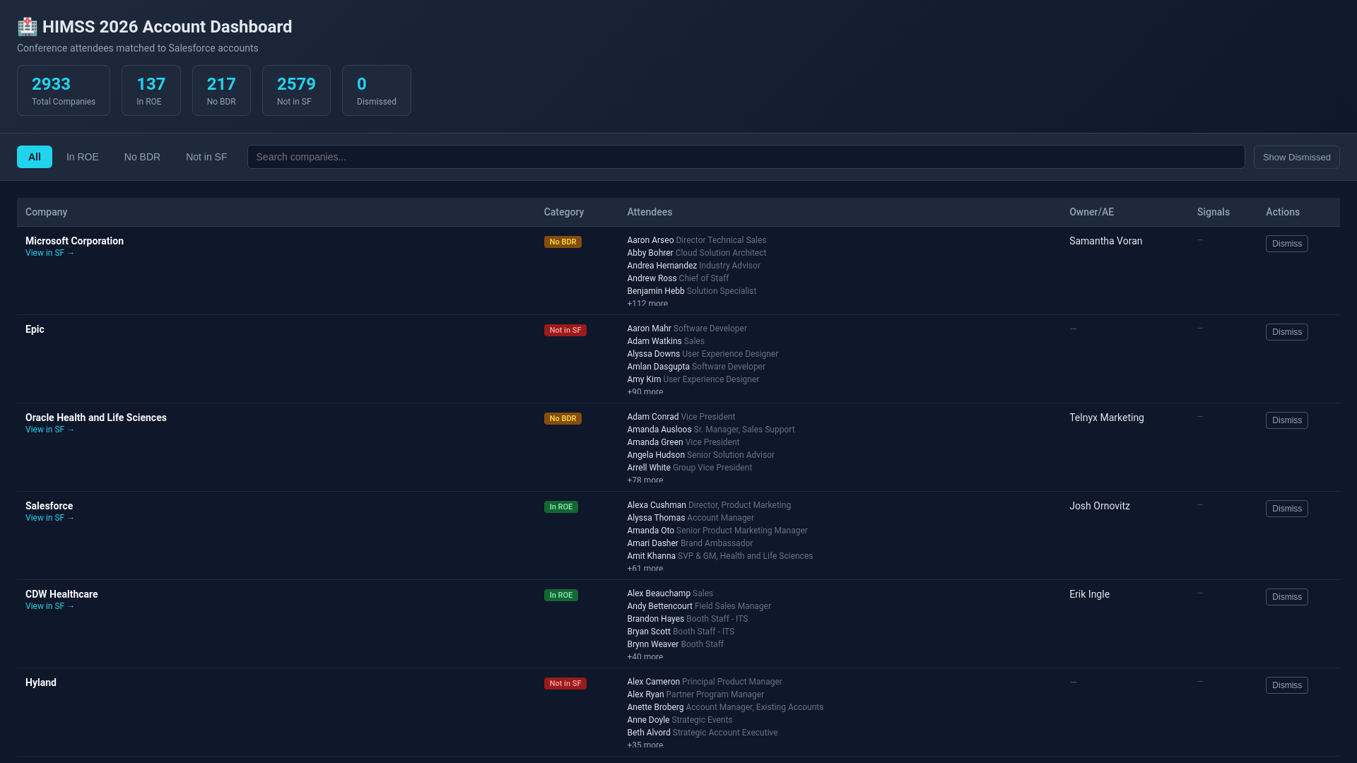 website screenshot of https://himss-dashboard.pages.dev/