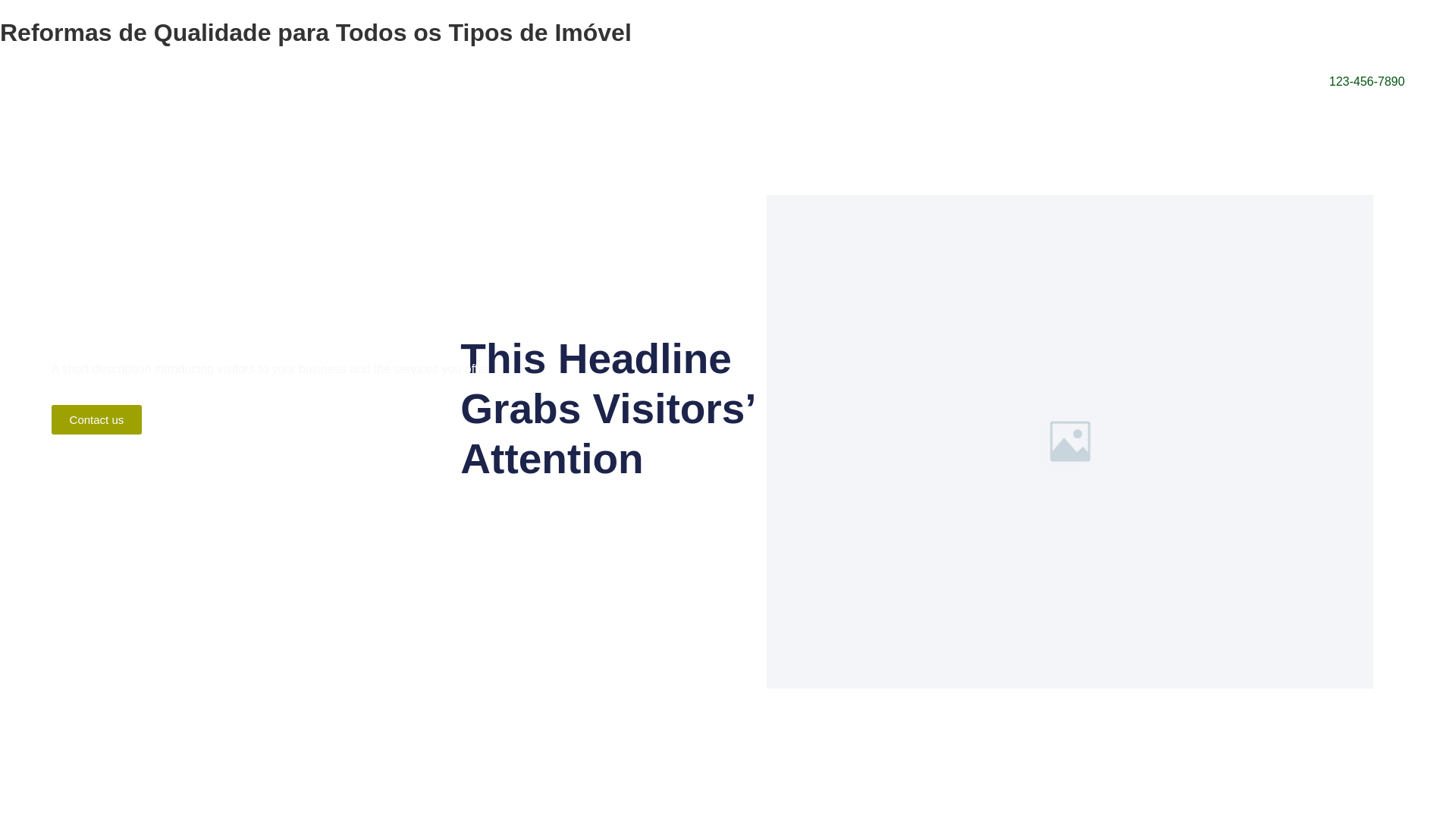 website screenshot of https://casanovareformasp.com.br/