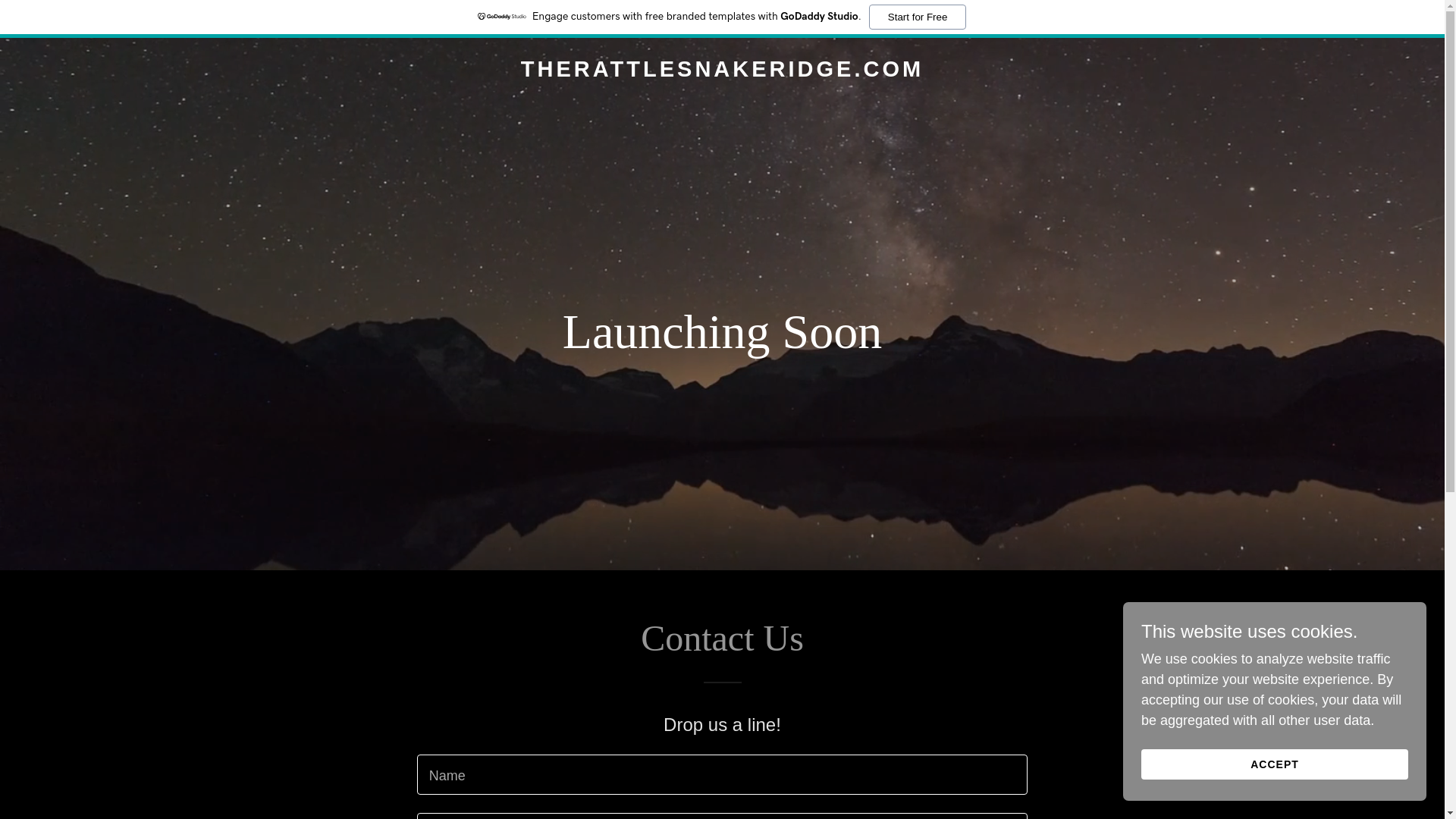 website screenshot of https://therattlesnakeridge.com/