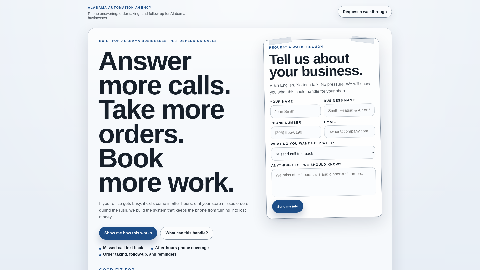 website screenshot of https://alabama-automation-agency.pages.dev/