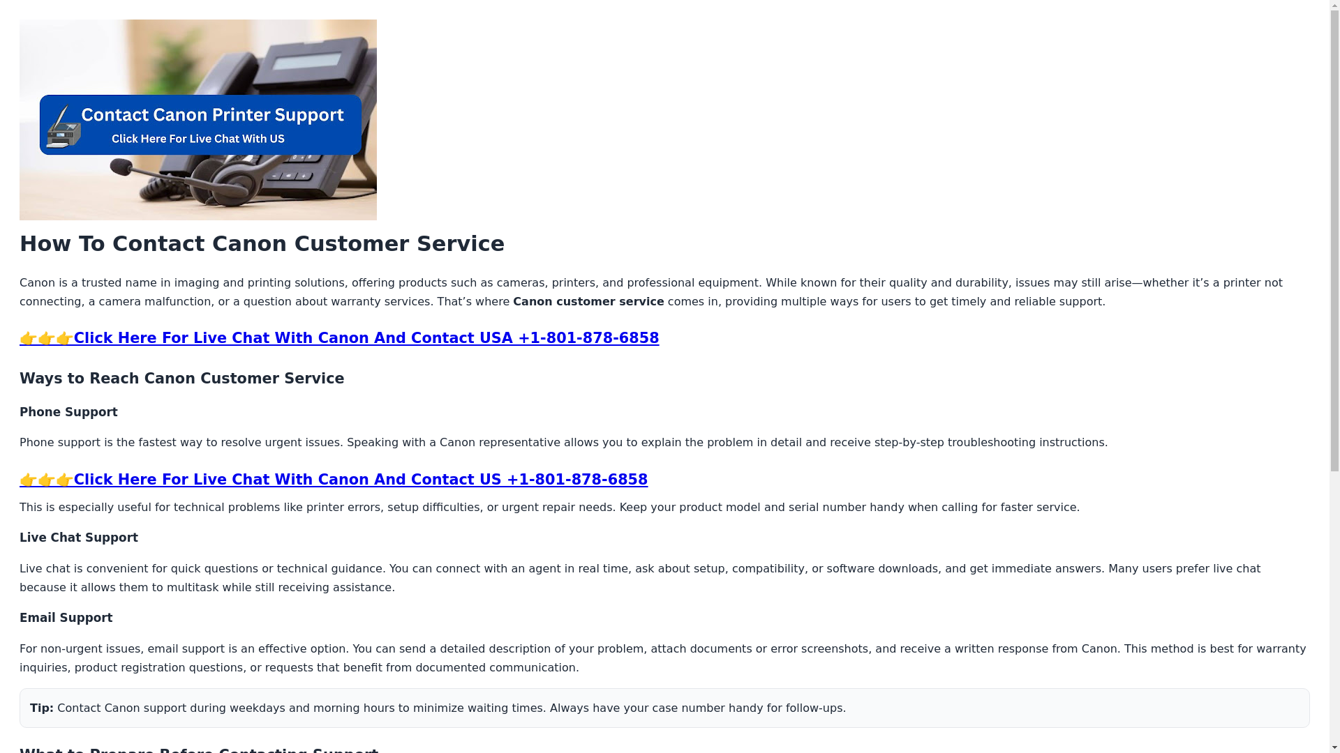 website screenshot of https://speak-with-live-person-at-canon.pages.dev/